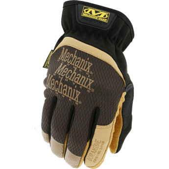 Перчатки MECHANIX WORK LEATHER FASTFIT BROWN, размер L